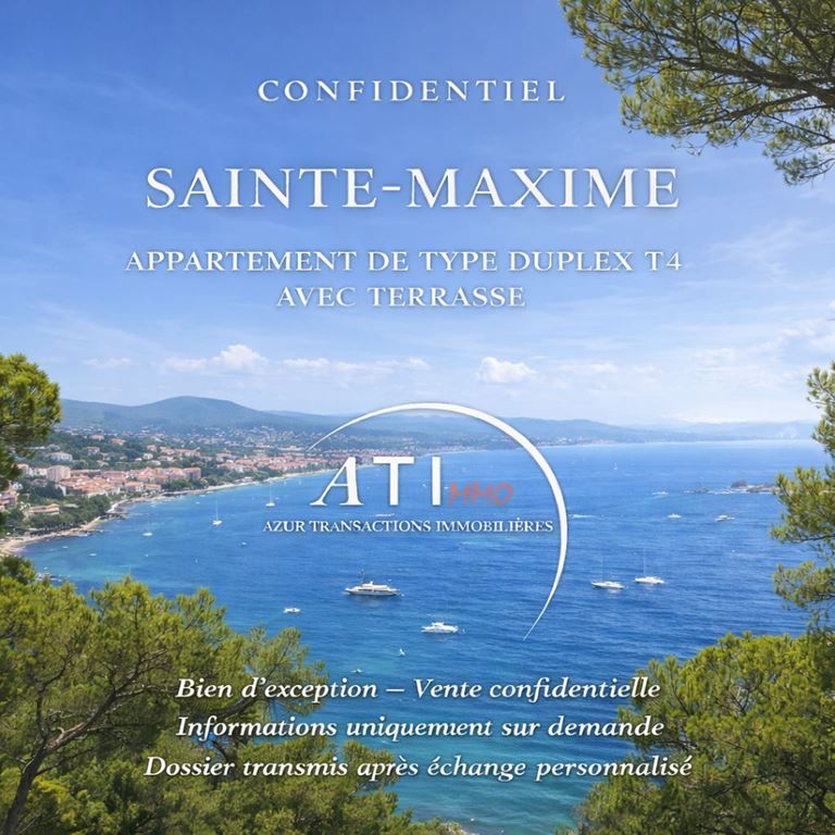 Appartement T4 SAINTE MAXIME 799000€ AZUR TRANSACTIONS IMMOBILIERES
